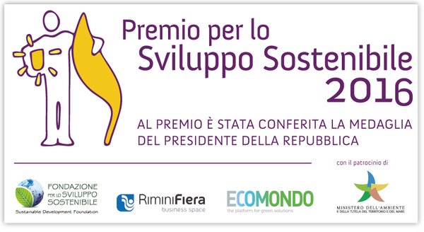 Premio Sviluppo Sostenibile 2016 Settore start up della green economy
